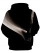 Men's Pullover Hoodie Sweatshirt Graphic Hooded Daily Casual Basic Hoodies Sweatshirts Long Sleeve Black