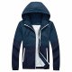 Women's Lightweight Windbreaker Uv Protect Quick Dry Outdoor Sports Jacket Darkblue