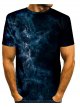 Men's Graphic T-Shirt Short Sleeve Daily Tops Basic Elegant Round Neck Blue