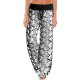 Women's Basic Streetwear Comfort Casual Gym Culottes Wide Leg Pants Flower / Floral Graphic Prints Snake Print Full Length Elast